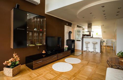 Zasip Apartment | Scenic Triglav Sunset Apartment with Oceanfront Views
