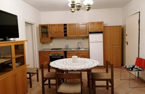 Quartiere Cervese Nord Apartment | Trilocale with Pool Access and Oceanfront Views