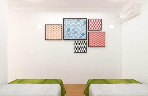 Nishiasakusa Hotel | Comfortable Triple Room for 3 in Taito-ku, Tokyo