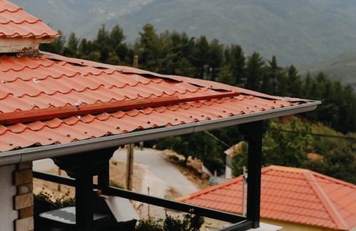 Kotroni House | Triple Room Mountain View with fireplace
