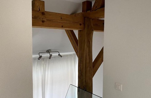 Gals Apartment | Pet-Friendly Triplex in a Renovated Farmhouse Retreat