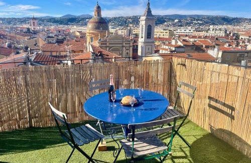 Old Town Apartment | Authentic Rooftop Triplex in Vibrant Vieux-Nice