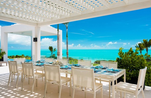 Long Bay Hills Villa | Tranquil Triton Villa: Prime Beachfront with Private Pool