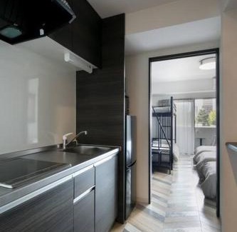 Naka Ward Apartment | Family-Friendly Retreat for Up to 5 at Trive Kanayama501