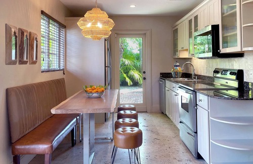 Bel Air House | Inviting Home with Lagoon Pool and Outdoor Living Space