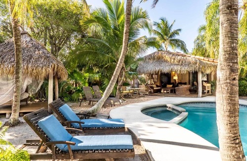 Bel Air House | Inviting Home with Lagoon Pool and Outdoor Living Space