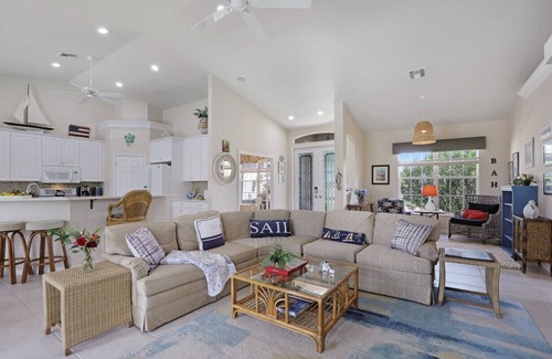 Marco Island House | Paradise Awaits: Oceanfront Island Retreat with Spa Access