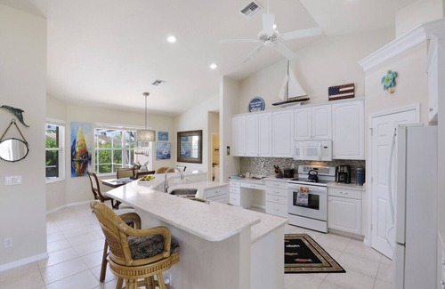Marco Island House | Paradise Awaits: Oceanfront Island Retreat with Spa Access
