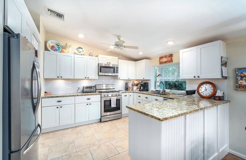 Big Pine Key House | Paradise Retreat: Home with Pool, Dock & Tiki Hut