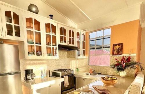 Mahaut Apartment | Tropical Penthouse Overlooking Caribbean Sea