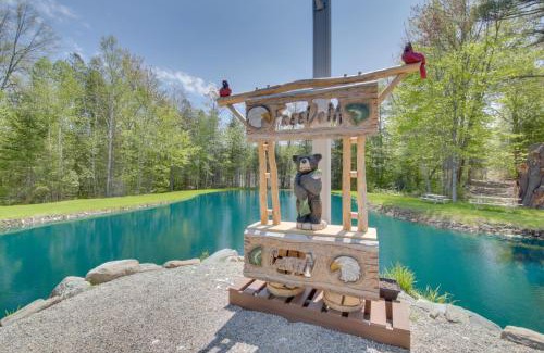 Freedom House | Discover a Unique Maine Log Cabin with Trout Ponds & Sauna