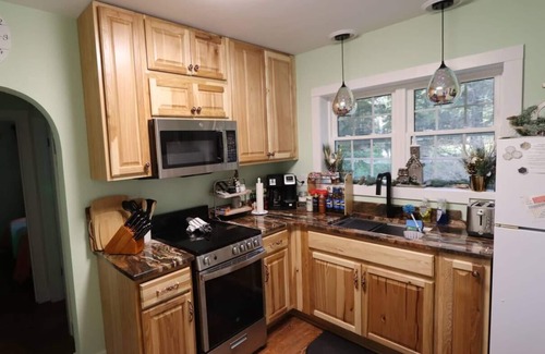 Coudersport Cabin | Inviting Streamside Cabin with Firepit & Stargazing Awaits