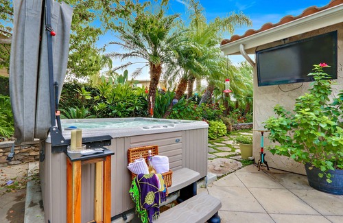 Orange House | Exceptional True Suburban OC - Tropical Retreat Awaits!
