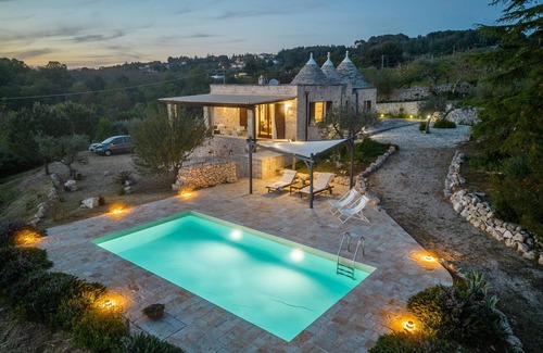 Putignano Cottage | Trulli Oasis - Putignano: Guest Rated 10/10 with Ocean View