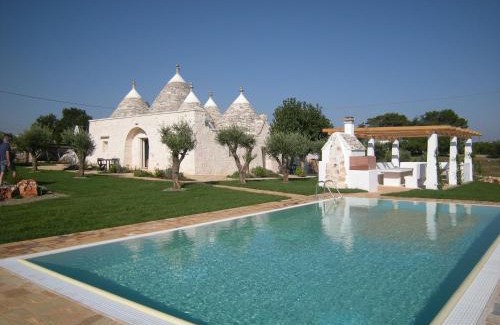 Martina Franca Villa | Relax at Trulli Terrarossa with Pool & Family-Friendly Fun