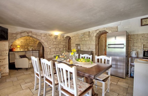 San Michele Salentino Villa | Experience Comfort at Trullo Santo Stefano with Private Pool