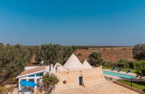 Latiano Apartment | Tranquil Trullo Tarantini with Private Pool & Ocean View
