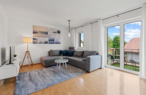 Waggershausen Apartment | Kid-Friendly TTP Apartment 6 in Friedrichshafen Awaits