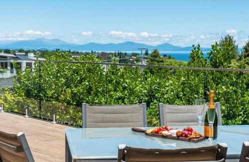 Waipahihi House | Enchanting Tui Lookout with Spa Pool & Scenic Lake Views