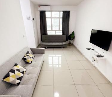 Bayan Lepas Apartment | Convenient Stay Opposite Pisa Stadium with Pool Access