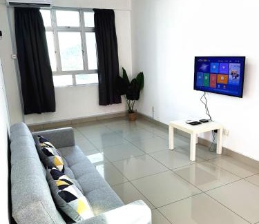 Bayan Lepas Apartment | Convenient Stay Opposite Pisa Stadium with Pool Access