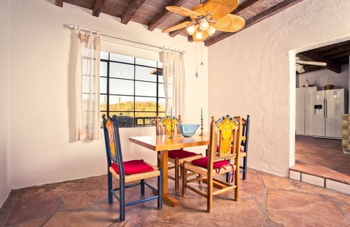 Cave Creek House | Unique Turtle House: 3BR with Spa & Pet-Friendly Amenities
