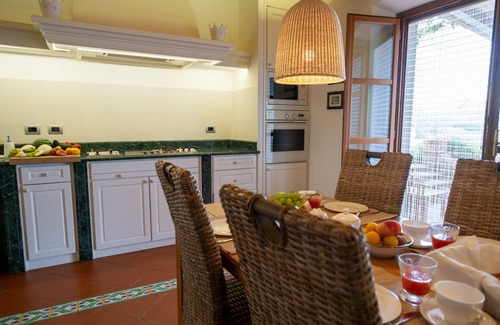 San Pietro in Bossolo Villa | Unforgettable Tuscany Stone Villa with Ocean Views & Spa