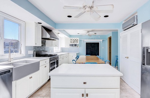 A-Zone House | Perfect Getaway: Two Living Spaces Near the Beach!