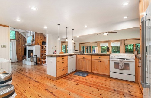 Three Oaks House | Two Oaks Cabin - Enjoy the private pool and close proximity to all of the area