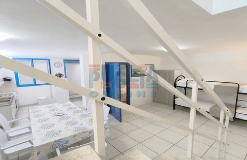 Posto Rosso House | Beachfront Two-Room Blue House Apartment in Red Place