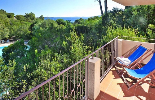 Capo d'Orso Apartment | Two-room flat with sea view Residence Il Mirto in Palau