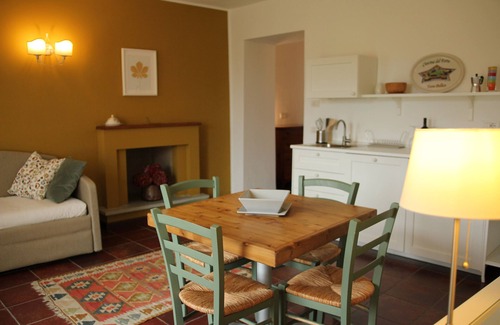Torre Pellice Apartment | Cozy Two-Room Apartment 'Giardino' with Private Pool