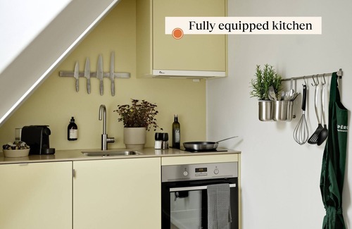 Copenhagen City Centre Apartment | Inviting Two-Storey Loft Apartment with Breakfast Included