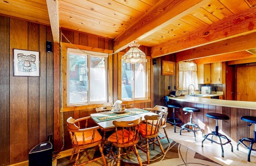 Comstock Acres Cabin | Cozy Dog-Friendly Cabin with Fireplace and Scenic Decks
