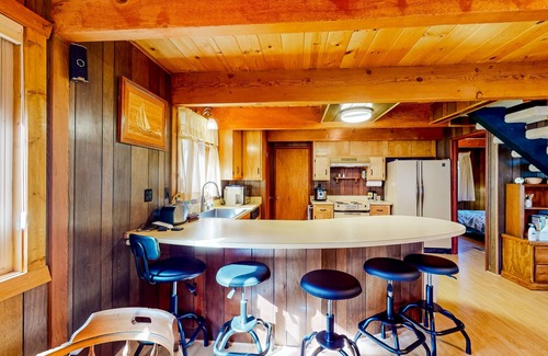 Comstock Acres Cabin | Cozy Dog-Friendly Cabin with Fireplace and Scenic Decks