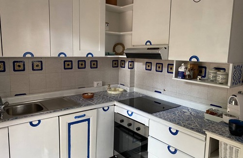 San Cataldo Villa | Charming Two-Story Villa Steps from the Sea with Pets Welcome