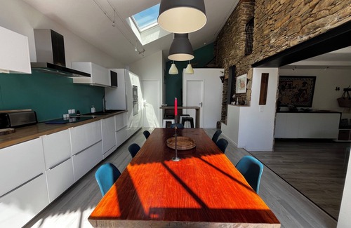 Kerherou House | Character House Near Beaches with Pool & High-Speed Internet