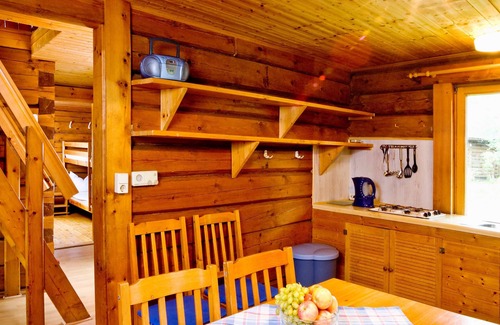 Hechthausen Apartment | Oceanfront Pet-Friendly Blockhaus at Ferienpark Geesthof