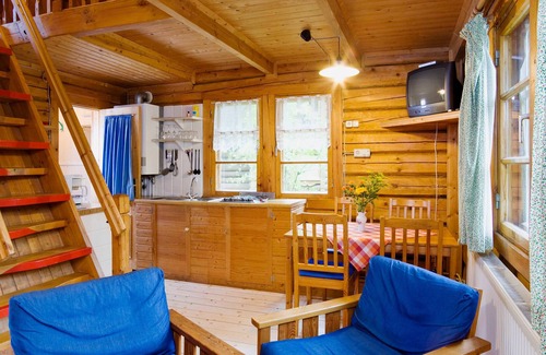 Hechthausen Apartment | Cozy Type B7 Log Cabin with Oceanfront Views and Pool