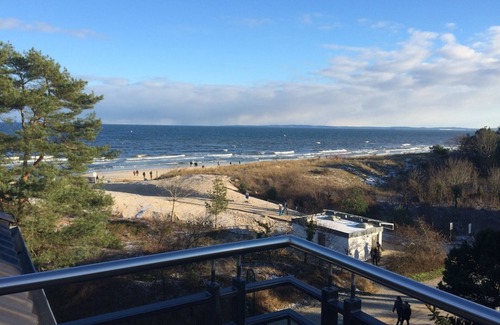 Seebad Bansin Apartment | Seaview Strandhaus Aurell: Oceanfront Bliss on Baltic Beach