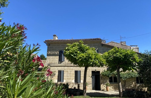 Saint-Philippe-dAiguille House | Elegant Girondine House with Private Pool near St Emilion