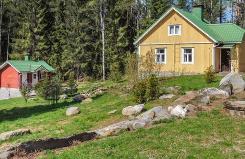 Heinavesi House | Discover Tyynelä by Interhome: Spa & Lake View Retreat
