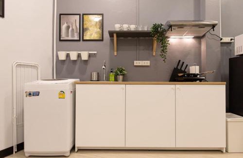 Bang Na Apartment | Convenient 2-Bedroom Retreat Steps from BTS Station