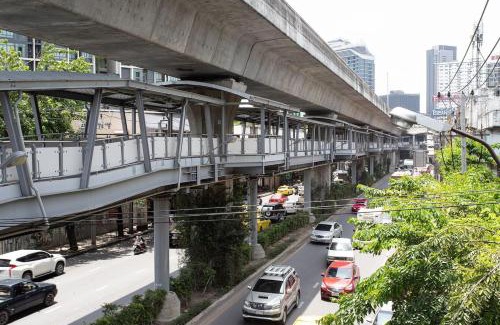 Bang Na Apartment | Convenient 2-Bedroom Retreat Steps from BTS Station