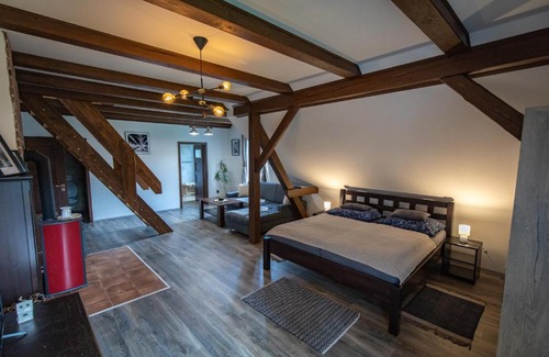 Karlovice Apartment | Discover Comfort in Jeseníky with Breakfast & Hot Tub
