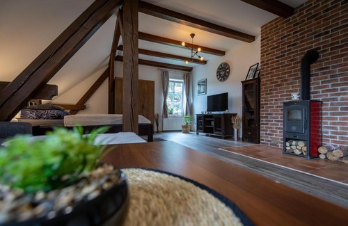 Karlovice Apartment | Discover Comfort in Jeseníky with Breakfast & Hot Tub