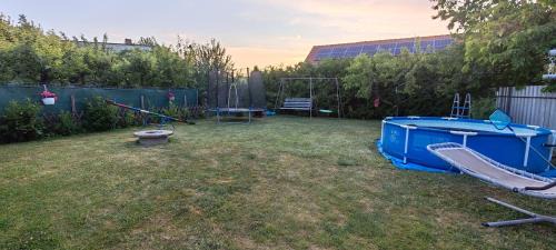 Velky Meder House | Discover Harmony House: Family-Friendly with Pool Access