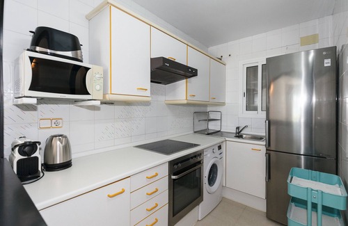 Miami Platja Apartment | Beachfront Escape at UHC Los Flamencos - Pet-Friendly Stay