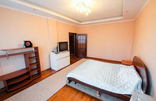 Kursk Apartment | Cozy Stay with Pet-Friendly Amenities Awaiting You!