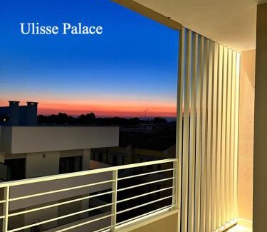 Lido di Jesolo Apartment | Elegant Ulisse Palace: Oceanfront Pool & Hot Tub Retreat